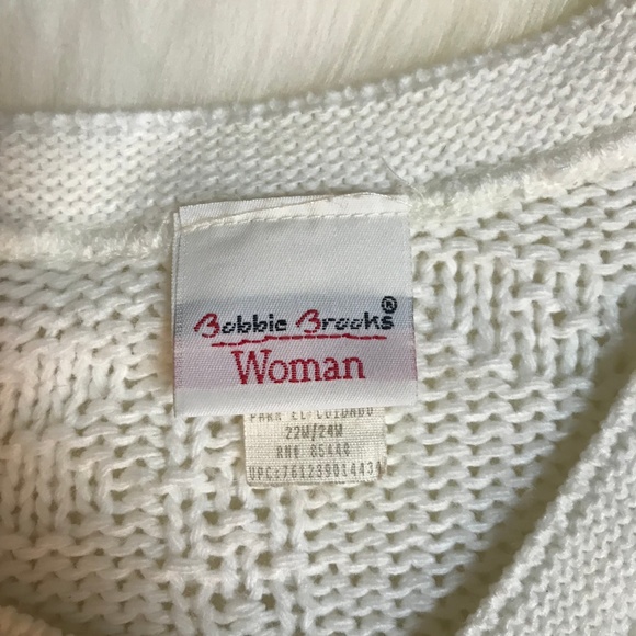 Vintage Oversize Knit Bobbie Brooks Sweater 22/24 - Picture 6 of 8